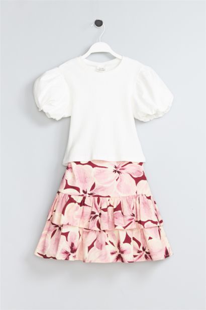 Girl Poplin Skirt