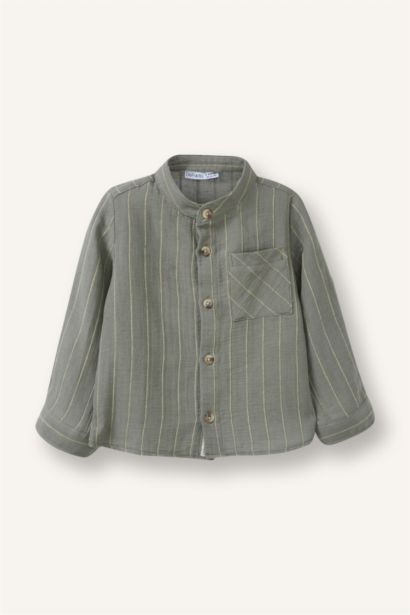 Bay Girl Muslin Long Sleeve Shirt