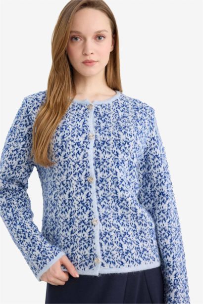 Cardigan en maille Coupe régulière