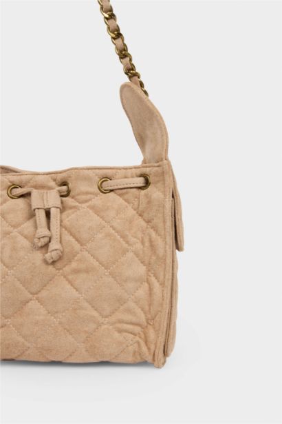 Kadın Süet Omuz Çantası