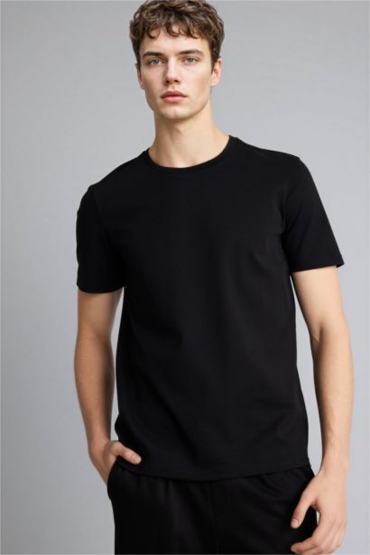 Slım Fıt Premium Kısa Kollu Tişört