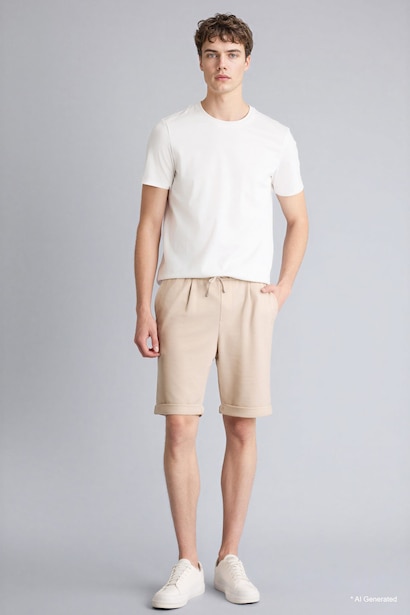 Slim Fit Crew Neck Short Sleeve T-Shirt