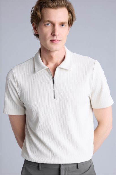 Man Short Sleeve Polo T-Shirt