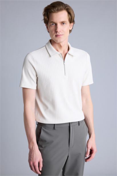 Man Short Sleeve Polo T-Shirt
