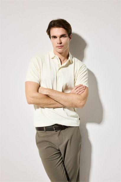 Regular Fit Short Sleeve Polo T-Shirt