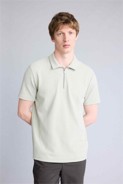 Man Short Sleeve Polo T-Shirt