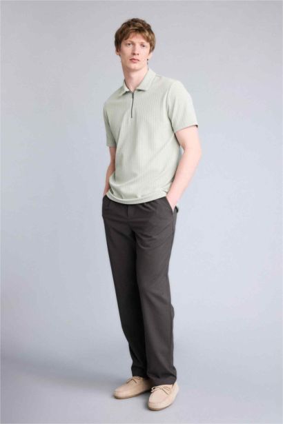 Man Short Sleeve Polo T-Shirt