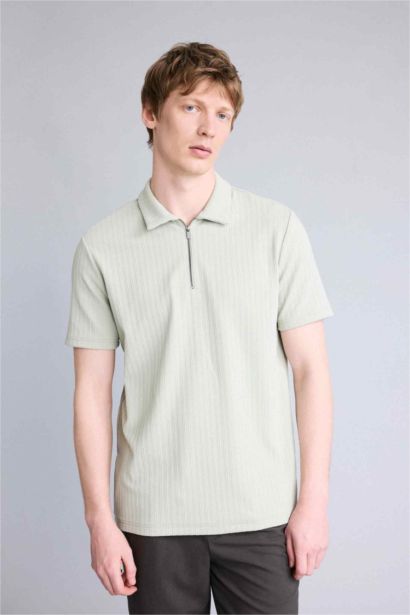 Man Short Sleeve Polo T-Shirt