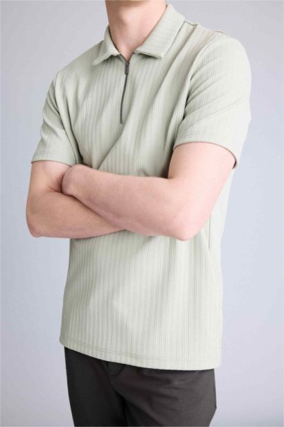 Man Short Sleeve Polo T-Shirt