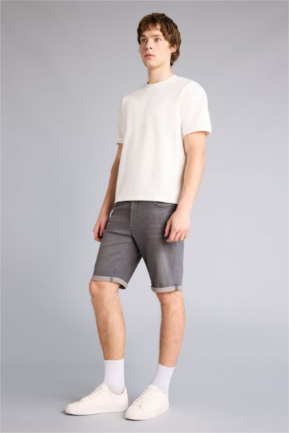 Джинсовые бермуды Regular Fit