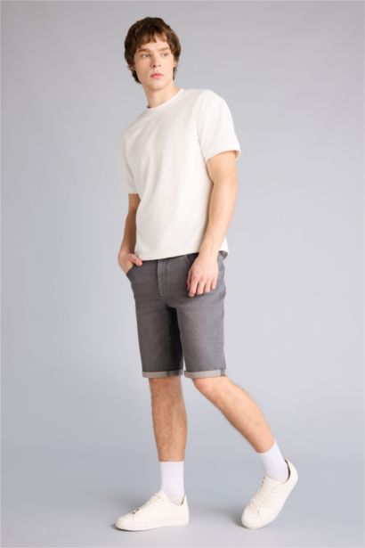 Джинсовые бермуды Regular Fit