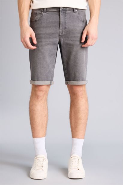 Джинсовые бермуды Regular Fit