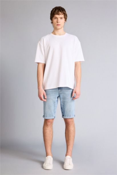 Джинсовые бермуды Regular Fit