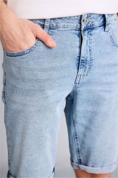 Джинсовые бермуды Regular Fit