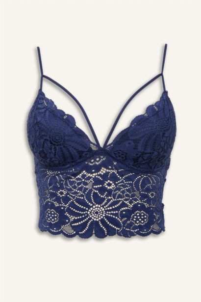 Dantelli Dantel Kaplı Pedli