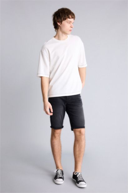 Regular Fit джинс бермуд