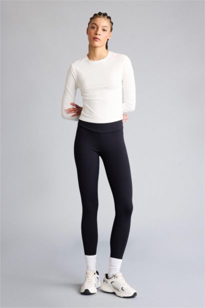 High Waist Ankle Length Leggings