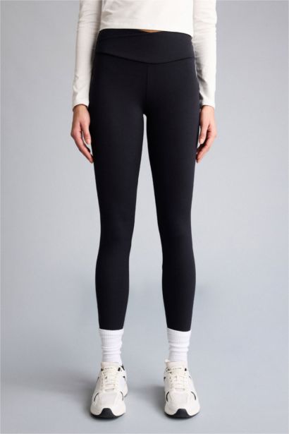 High Waist Ankle Length Leggings