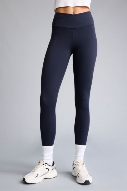 High Waist Ankle Length Leggings