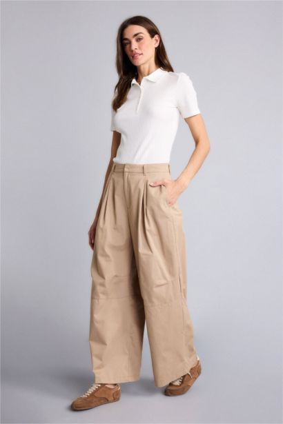 Cargo Fit Ankle Length Trousers