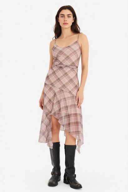 Tulle Midi Dress