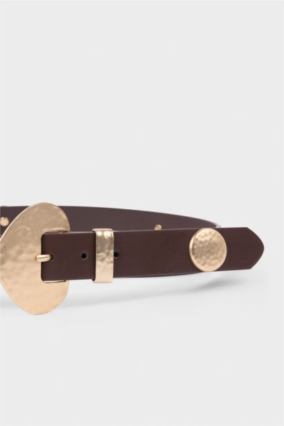 Kadın Suni Deri Günlük Kemer