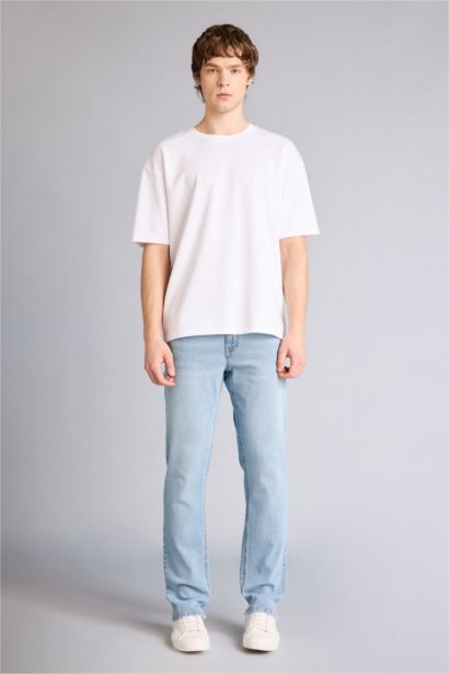 Sergio Fıt Boru Paça Jean Pantolon