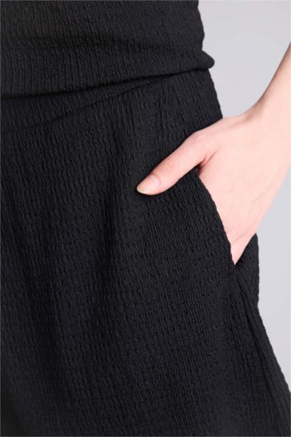 Short froissé Coupe ample