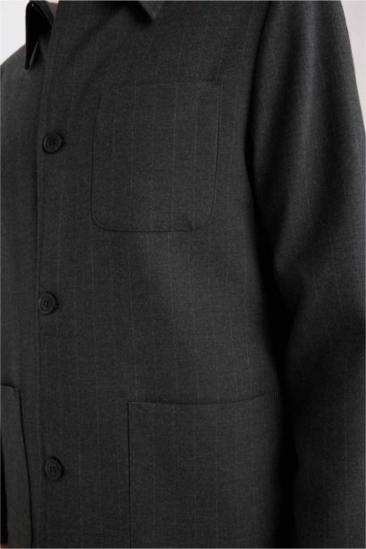 Regular Fıt Pamuk Astarlı Blazer Ceket