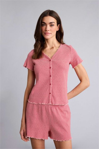 Regular Fit Short Sleeve 2 Piece Set