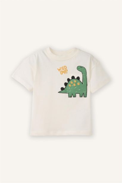 Baby Boy Dinosaur Print T-Shirt