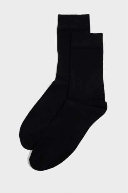 Erkek Dikişsiz 5'li Bambu Uzun Çorap