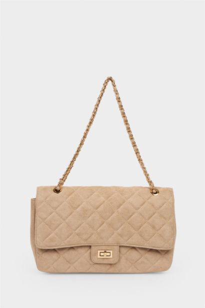 Kadın Süet Omuz Çantası