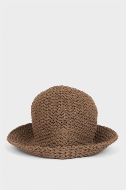 Kadın Triko Bucket Şapka