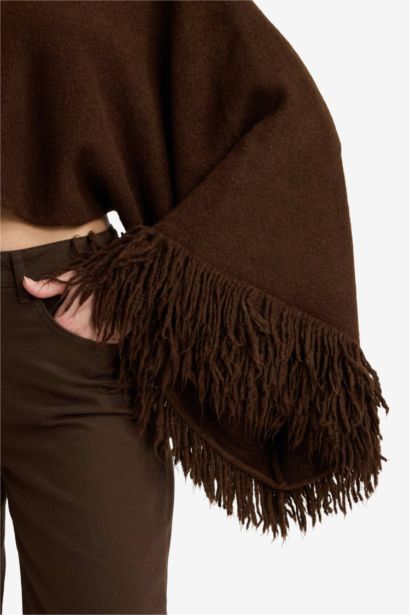 Oversize Fit Boat Collar Knitwear Pullover