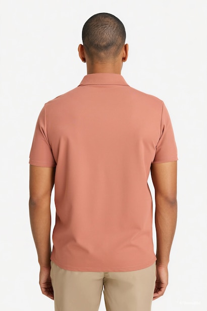 Standard Fit Short Sleeve Polo T-Shirt