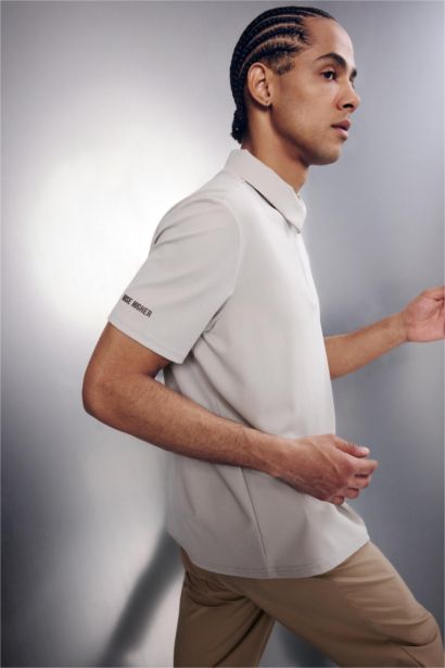 Man Short Sleeve Polo T-shirt