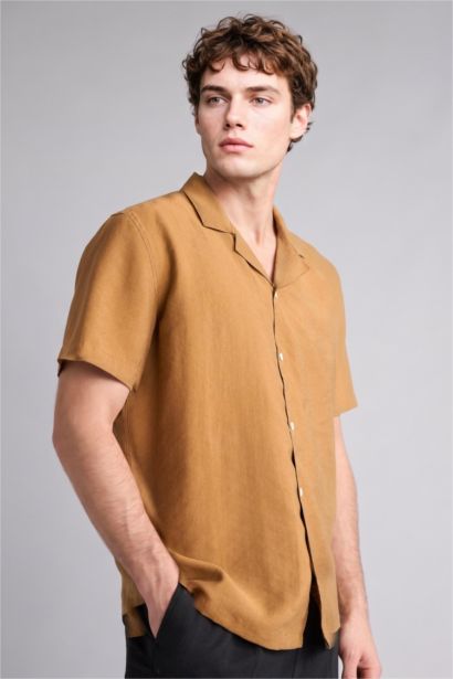 Regular Fit Sensual Short Sleeve Shirt