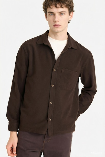 Regular Fit Flannel Shirt