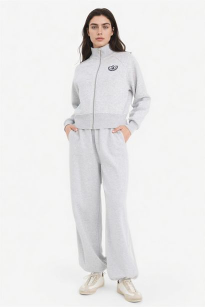 Sweat-shirt zippé imprimé Coupe ample