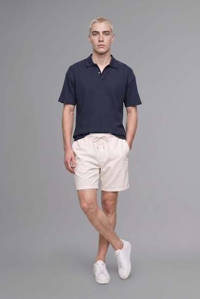 %100 Pamuk Relax Fıt Bermuda Şort