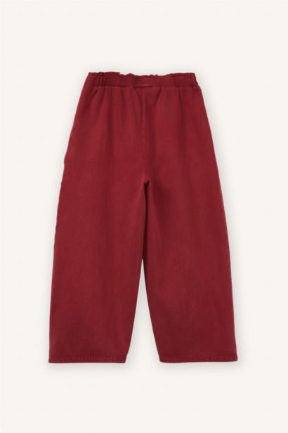 Baby Girl Paperbag Wide Leg Trousers
