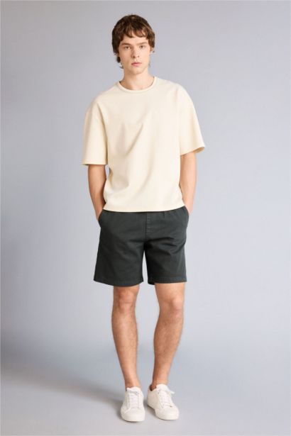 Шорты-бермуды из 100% хлопка