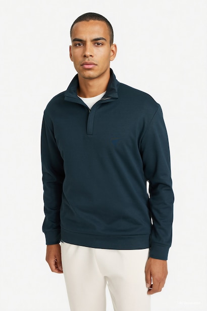 Ultra Yumuşak Standart Fit Modal Sweatshirt