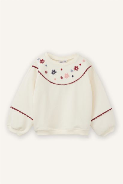 Baby Girl Oversize Sweatshirt
