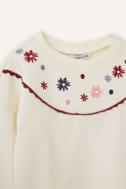 Baby Girl Oversize Sweatshirt