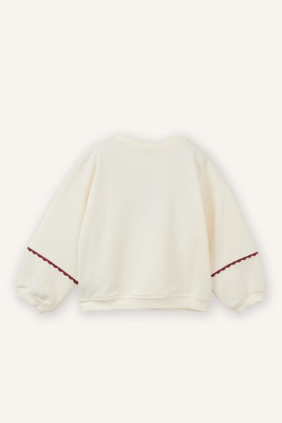 Baby Girl Oversize Sweatshirt