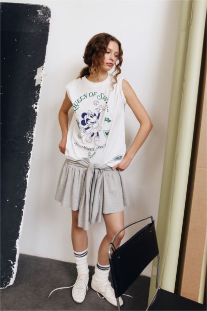 A Kesim Normal Bel Mini Etek