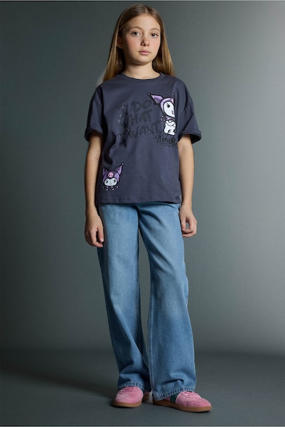 Girl Kuromi Oversize T-Shirt