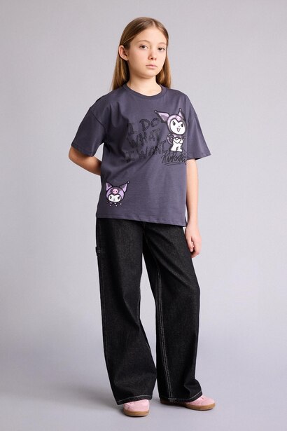 Girl Kuromi Oversize T-Shirt